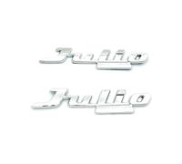 Calcomanía para Componentes De Carenado Scooter Chapado 3D Estereoscópico Logotipo Pegatinas para DIO AF52 Julio AF52E