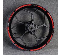 Calcomanía para Cubo De Rueda Motocicleta, Pegatina Reflectante para Llanta para Suzuki GSXS1000 Gsx-s 1000 R Gsxs/1000/R/S1000/S Calcomanía llanta(Color1)