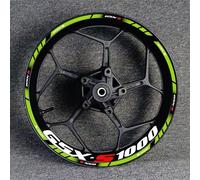 Calcomanía para Cubo De Rueda Motocicleta, Pegatina Reflectante para Llanta para Suzuki GSXS1000 Gsx-s 1000 R Gsxs S1000 S Adhesivo Cubo Rueda(Color14)