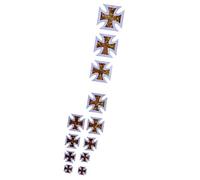 Calcomanía para el cuello de guitarra acústica eléctrica con incrustaciones de diapasón para guitarra