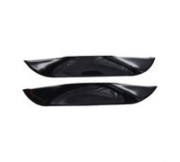Calcomanía para manija de puerta Mini Cooper Electric EV J01 E SE 2024 2025, hecha para proteger el exterior del vehículo de arañazos y decoloración (negro)
