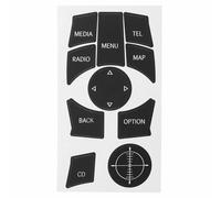 Calcomanía para reparación de Botones de Coche Serie 5 F07 F10 F11 2010 2011 2012 2013. Calcomanía para Botones de Coche. Pegatinas para Botones de Coche. Interior.