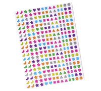 Calcomanía pequeña decorativa para álbumes de recortes, cuadernos, fundas de teléfono, reutilizables, para álbumes de recortes, adorables y diminutos para álbumes de recortes