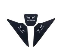 Calcomanía protección Tanque para GL 1800 GL1800 GL 1800, Almohadilla para Tanque, Pegatinas para Maletero, Protector De Tanque De Combustible, Calcomanía De Tracción(Black 1 Set)