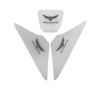 Calcomanía protección Tanque para GL 1800 GL1800 GL 1800, Almohadilla para Tanque, Pegatinas para Maletero, Protector De Tanque De Combustible, Calcomanía De Tracción(White 1 Set)