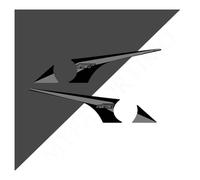 Calcomanía protección Tanque Protector De Empuñaduras Laterales para Tanque De Motocicleta, Kit De Protección para Combustible Y Gas, Protector De Rodillas para Calcomanías para R NineT(12)