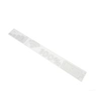Calcomanía reflectante de señal de nivel de batería, 45 cm, para coche, furgoneta, camión, Reino Unido, Europa, para viajes, parachoques, ventana, decoración de laptop, multicolor (blanco)