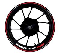 Calcomanía Ruedas Adhesivo Reflectante para Rueda De Motocicleta para Yamaha Tracer 700 TRACER700, Cinta Decorativa 17 Pulgadas Al Agua al Sol Llanta Pegatina(Color 10)