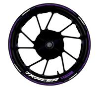 Calcomanía Ruedas Adhesivo Reflectante para Rueda De Motocicleta para Yamaha Tracer 700 TRACER700, Cinta Decorativa 17 Pulgadas Al Agua al Sol Llanta Pegatina(Color 7)