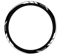 Calcomanía Ruedas Adhesivos Reflectantes para Llantas De Motocicleta para Ducati Diavel Multistrada 1260 1200. Juego Adhesivos Decorativos para Al Agua al Sol Llanta Pegatina(Color 12)