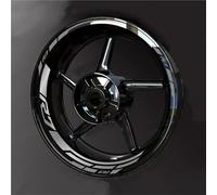 Calcomanía Ruedas Adhesivos Reflectantes para Llantas De Motocicleta para Yamaha YZF-R7 YZF R7 YZFR7. Impermeables para Al Agua al Sol Llanta Pegatina(Color 2)