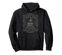 calcomanía Take him to the train station Sudadera con Capucha