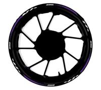 Calcomanía Trasera Delantera 17 Pulgadas para Motocicleta Pegatinas Llanta Reflectantes Impermeables Cubo Rueda para CBR650F CBR 650F(Style 16)
