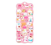 Calcomanías 3D | Divertida calcomanía suave para equipaje de animales | Pegatinas de álbumes de recortes | para teléfono, laptop, equipaje, manualidades, fiesta, premio, aula, escuela