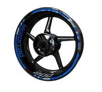 Calcomanías Adhesivo para Rueda Motocicleta Calcomanía para Llanta Conjunto Delantero Trasero Piezas Reflectantes Impermeables para F900R(Style 8)