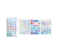 Calcomanías artísticas para álbumes de recortes, accesorios para álbumes de recortes, calcomanías decorativas impermeables para álbumes de recortes, letras adhesivas reutilizables