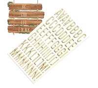 Calcomanías autoadhesivas con letras - Juego de calcomanías del resistentes al agua, resistentes a la decoloración, calcomanías de letras de vinilo | Etiquetas decorativas múltiples para