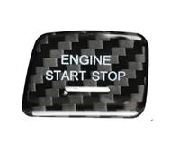 Calcomanías botones Compatible con Chevrolet para Corvette C7 Z06 2014 2015 2016 2017 pegatina para interior coche botón arranque parada del motor(Black)