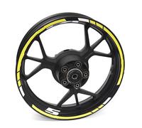 Calcomanías Calcomanía Raya Llanta Rueda Reflectante para Motocicleta Conjunto Completo Piezas Delanteras Traseras para ER-5 ER5(Style 2)