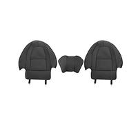 Calcomanías coche botón Alfombrilla De Almacenamiento Para Respaldo De Coche, Alfombrilla Protectora Anticolisión, Pegatinas Antigolpes Compatible Con Tesla Para Model Y 2021 2022(color1)