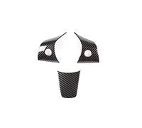 Calcomanías coche botón Coche Volante Botón Marco Decorativo Cubierta Trim Interior Compatible Con Tesla Para Model 3 2017 2018 2019(2)