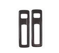 Calcomanías coche botón Compatible con Benz A la clase para CLA W177 C118 2019 2020 2021 2022 Pegatinas para marco interruptor luz lectura techo coche(Black)