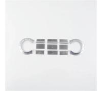 Calcomanías coche botón Compatible Con Benz Para Clase A W176 2013 2014 2015 2016 2017 2018 Consola Central Botones Aire Acondicionado Calcomanías Embellecedoras