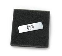 Calcomanías coche botón Compatible Con Benz Para Clase C W206 2022 2023, Consola Interior De Coche P, Cubierta De Botón De Interruptor De Freno De Mano, Pegatina De Lentejuelas