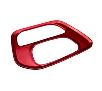 Calcomanías coche botón Compatible Con Dodge Para Challenger 2015 2016 2017 2018 2019 Cubierta De Panel De Cambio De Marchas De Coche Molduras De Marcos Accesorios Interiores(2)