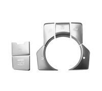 Calcomanías coche botón Compatible Con Mazda 3 6 Para Axela Para Atenza Para Cx-3 Cx-4 CX-5 CX-8 Interior Automóvil Freno Estacionamiento Electrónico Cubierta Botón Estacionamiento Automático