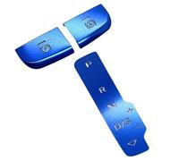 Calcomanías coche botón Compatible Con Para A3 8V 2013 2014 2015 2016 2017 2018 2019 Interior Del Coche Panel De Cambio De Freno De Mano Cubierta De Botón Pegatina Embellecedora