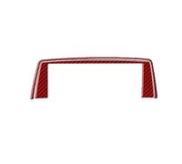 Calcomanías coche botón Compatible Con Para M6 F06 F12 F13 2011-2015 2016 2017 2018 Tiras Decorativas De Panel De Navegación Pegatinas De Coche De Fibra De Carbono Accesorios Interiores(2)