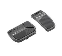 Calcomanías coche botón Compatible Con Tesla Para Model 3 2017 2018 2019 2020 2021 2022 2023, Almohadillas Para Pedal De Coche, Cubiertas, Pedal De Descanso De Freno Y Acelerador(color1)