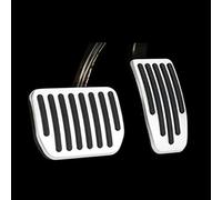 Calcomanías coche botón Compatible Con Tesla Para Model 3 2017 2018 2019 2020 2021 2022 Cubierta De Pedal De Freno De Acelerador Cubierta De Pedal De Descanso De Pedal De Freno(2)