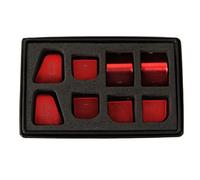 Calcomanías coche botón Compatible Con Tesla Para Model 3 2021 2022 Interruptor De Botón De Elevación De Ventana Botón De Interruptor De Elevación De Ventana Embellecedor De Puerta Abierta(color1)