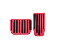 Calcomanías coche botón Compatible Con Tesla Para Model 3 2022 2021, Cubiertas Para Almohadillas De Pedal, Pedal De Freno, Acelerador, Descanso, Pedal Antideslizante(2)