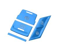 Calcomanías coche botón Compatible con VW para Passat B8 para Arteon 2016 2017 2018 2019 2020 2021 Embellecedor adhesivo botón estacionamiento freno mano electrónico coche(Blue)