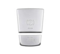 Calcomanías coche botón Compatible con X3 X4 X5 X6 F01 F02 F10 Reemplazo interruptor freno estacionamiento electrónico Botón H Decoración interior coche(Silver)