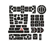 Calcomanías Coche Compatible Con A8 D3 Accesorios Interiores Ajuste ESP Control De Climatización Reparación De Botones Calcomanías Pegatinas Perilla Desgastada Interruptor Accesorio