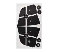 Calcomanías Coche Compatible Con Benz ML Para GL 320 450 Mantenimiento Coche Reparación Interior Automóvil Botón Reparación Adhesivo Calcomanía Resistencia A La Luz Solar Accesorios