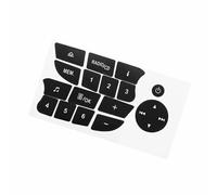 Calcomanías Coche Compatible Con Megan Para Clio 2009 2010 2011 Radio CD Aufkleber Reparatur Getragen Knopf Schalter Etiqueta Adhesiva Reparación De Botón De Radio De Coche