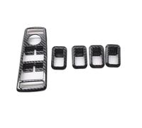 Calcomanías Compatible Con Benz Para E200 ML350 CLS550 ML550 ML500 ML63 2012 2013 2014 2015 Interruptor De Ventana De Coche Marco De Botón Cubierta Adhesiva Gráficos Interiores