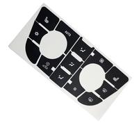 Calcomanías Compatible Con Holden Calcomanías Para Reparación Botones De Radio Coche Pegatinas Accesorios Multimedia Pegatinas Repuesto Para Marco De Botones