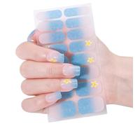 Calcomanías creativas para uñas sin necesidad de lámpara, colores brillantes, calcomanías seguras para manicura para trabajadores y amantes de la belleza