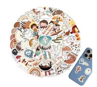 Calcomanías cristianas | Artes y manualidades estéticas | Calcomanías de Jesús cristiano para álbumes de recortes, para botella de agua, álbumes de recortes, diario, recuerdos de fiesta de cumpleaños