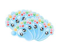 Calcomanías de | 15 pares de calcomanías adhesivas impermeables | Calcomanías para el aula | para reconocimiento de color, decoración, aula, preescolar, habitación de los niños