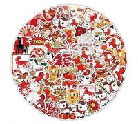 Calcomanías de Año Nuevo Chino 2026, Feliz Año del Caballo 2026, calcomanía de Año Nuevo Lunar 2026, calcomanías para festivales de primavera, calcomanías artísticas de papel para manualidades para