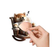 Calcomanías de cachorros de dibujos animados con pancita suave, Preciosas pegatinas de cachorros en 3D con diseños en relieve, Calcomanías de pancita suave para adolescentes, niñas, diarios