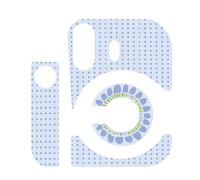 Calcomanías de cámara con puntos para cámara, calcomanías de moda, ligeras, personalizan tus fotos, adecuadas para Mini12