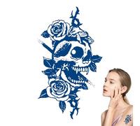 Calcomanías de cuerpo semi permanente, calcomanías de cuerpo frías - Pegatinas de brazo semipermanentes realistas | Calcomanías de cuerpo amigables para la piel, decoraciones multipropósito para festi